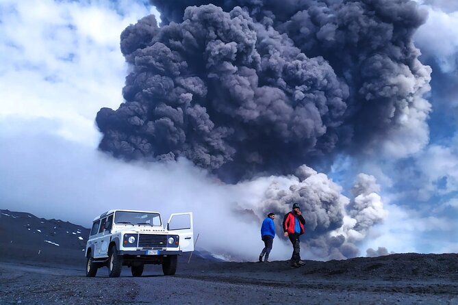 Etna excursion 3000 meters with 4x4 cable car and Trekking - A close look at Etna’s summit craters