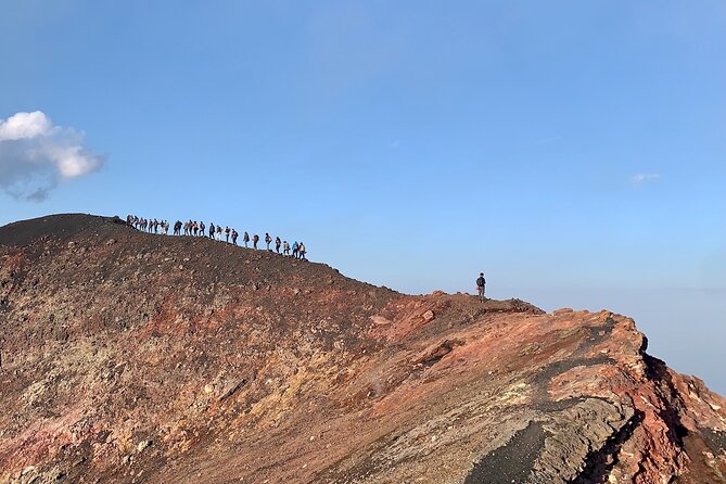 Etna excursion 3000 meters with 4x4 cable car and Trekking - The descent by volcanic sand and cable car