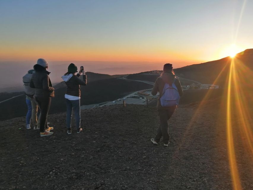 Etna excursions at sunset ancient craters and lava flows - Why an Etna sunset outing works so well