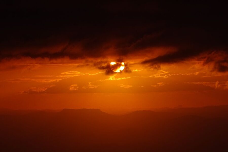 Etna excursions at sunset ancient craters and lava flows - Waiting for the sunset above Sicily