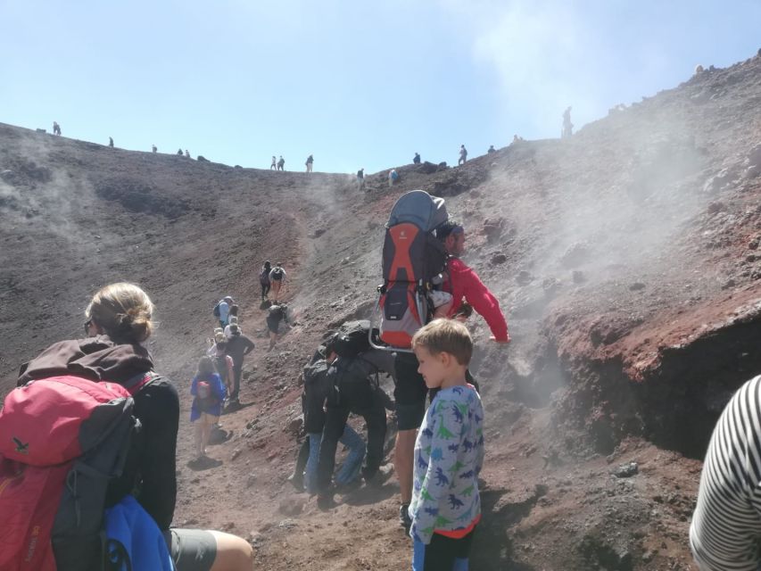 Etna: hiking to a stunning viewpoint over Valle del Bove - Reaching the 2,500-meter Valle del Bove viewpoint
