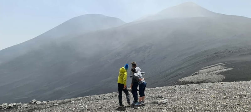 Etna North 2900mt & Craters of 2002 - Key points at a glance