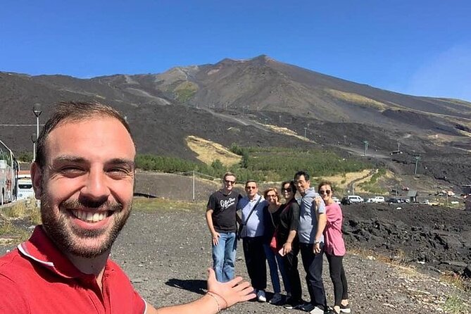 Etna panoramic private tour and Wine taste and food combination - Sergio and the value of a private guide
