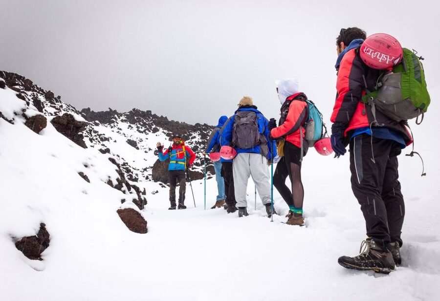 Etna South: High Altitude Winter Trek with an Alpine Guide - Crossing snow and volcanic ash above 2,500 meters