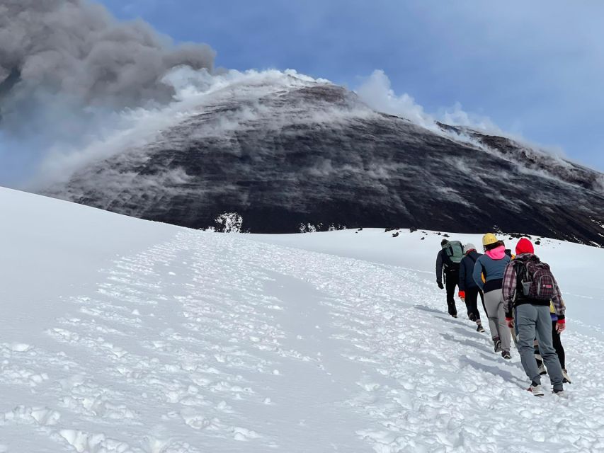 Etna South: High Altitude Winter Trek with an Alpine Guide - Barbagallo craters and the upper crater zone
