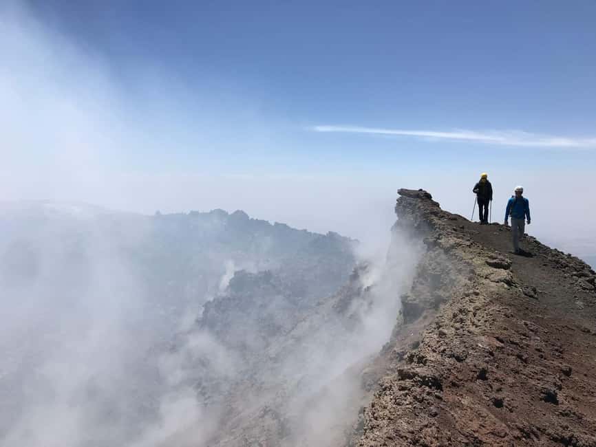 Etna: Trekking to the summit craters at 3340 meters - The lava tube and Valle del Bove viewpoint