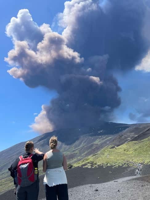ETNA VOLCANO: Excursion to the Craters of 2002 - Entering Etna’s birch forest