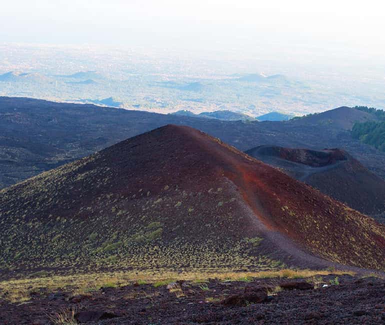 Etna wine Experience Sunset - Lava flows, volcanic bombs, and the Silvestri Craters