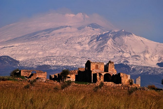ETNA & WINE, TAORMINA TOUR FD from CATANIA (GUIDE and LUNCH Included) - Walking the Sartorius Mountains and 2002 craters