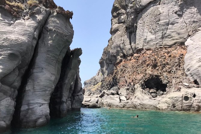 Explore Santorini’s volcano with Alex Private Boat Rental - Nea Kameni and the Story Beneath the Caldera