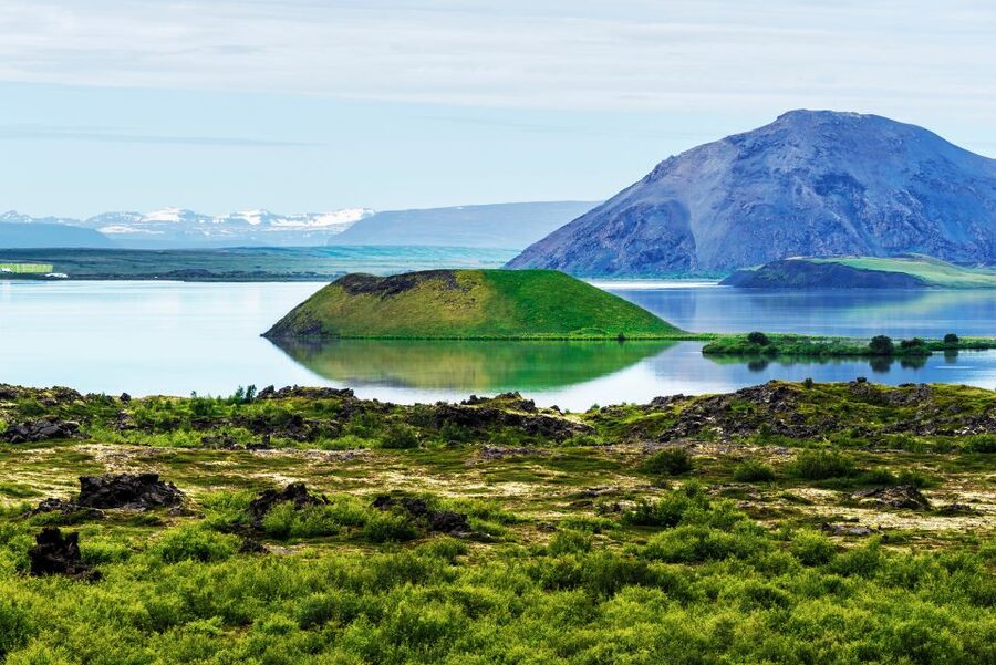 From Akureyri: Myvatn Lake, Craters, & Waterfall Tour - The road to Goðafoss takes about 40 minutes