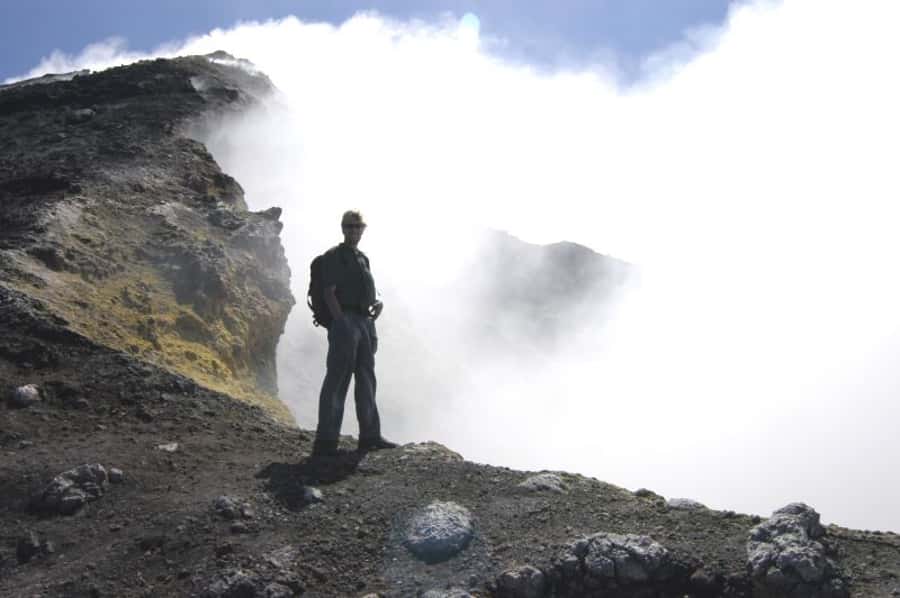 From Antigua: Pacaya Volcano Day Hike - Walking from forest and farmland into volcanic rock