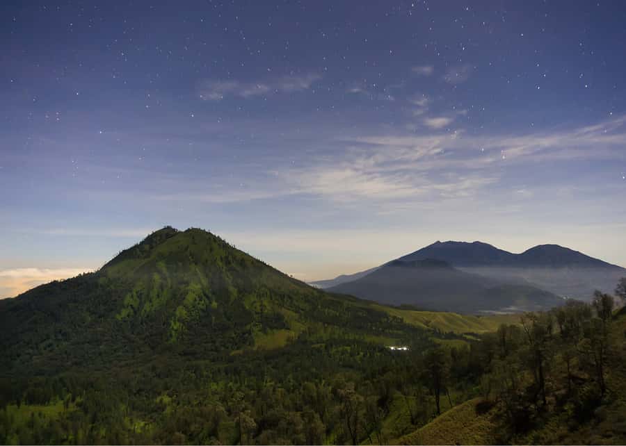 From Bali: Private Mount Ijen Crater Volcano Midnight Trek - Sunrise over the sulphur lake