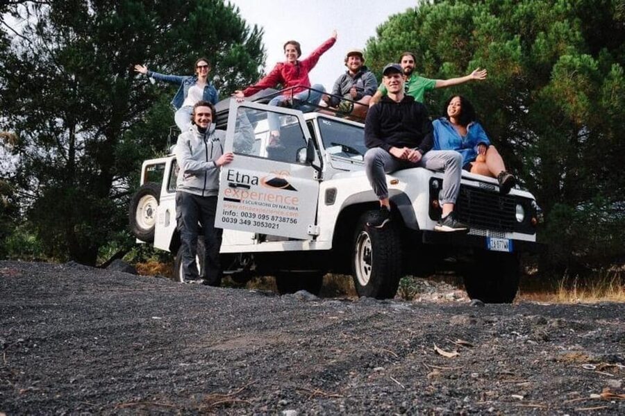 From Catania: 4x4 Mt Etna Jeep Tour - The 4x4 ride is part of the attraction