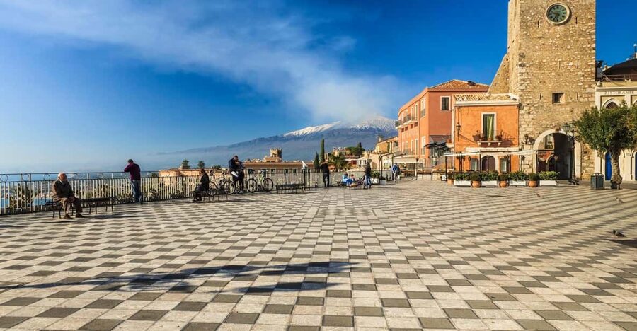|FROM CATANIA| Etna and Taormina Tour [PRIVATE TOUR] - The ancient Greek Theater and its famous view