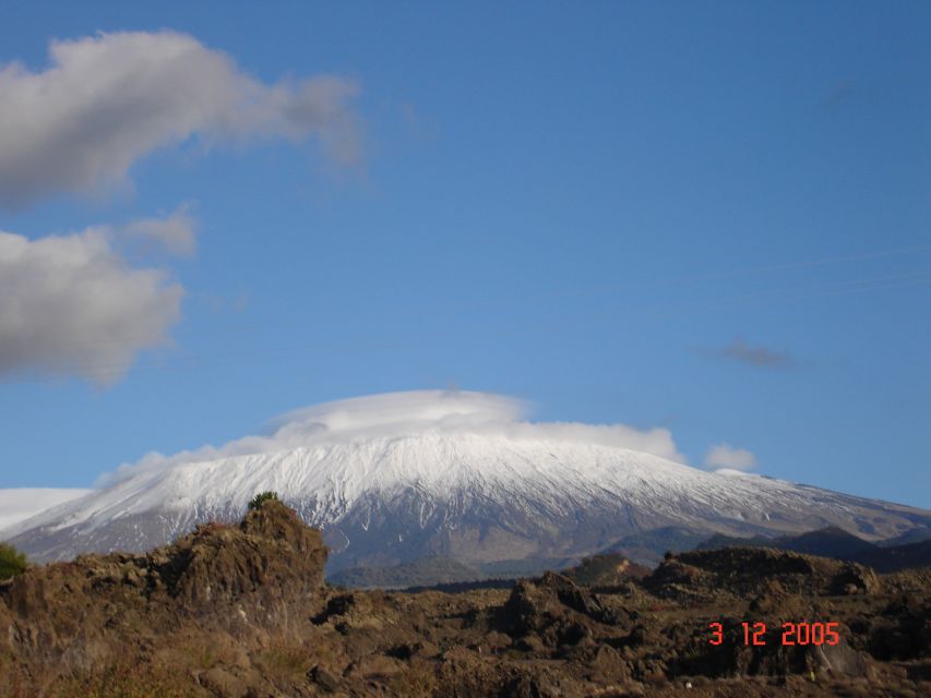 From Catania: Mount Etna Half-Day Tour and Wine Experience - Walking among Etna’s craters and old lava