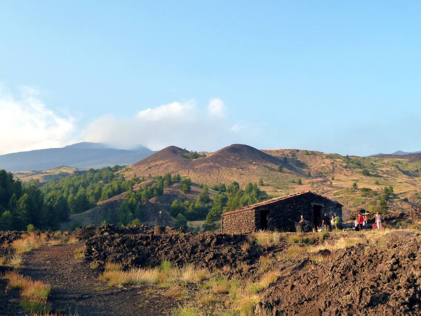From Catania: Mount Etna Sunset Tour with Aperitif - What the $64 price really covers