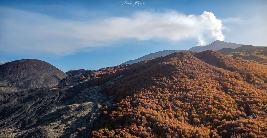 From Catania: Mt. Etna, Wine and Alcantara Tour - Riding up Etna’s northeast side