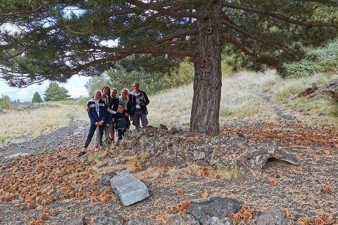 From Catania: Private mt. Etna trekking and pic-nic - Bove Valley views and volcanic ground