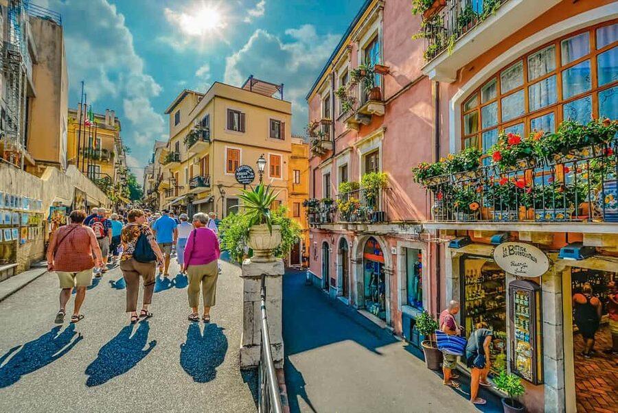 From Cefalù: Day Trip to Mount Etna and Taormina - Taormina, the flowered balcony above the Ionian Sea