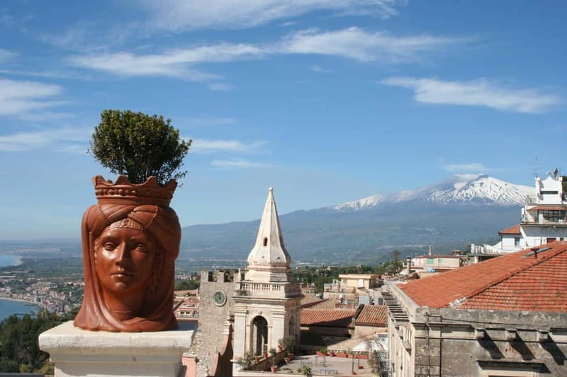 From Cefalù : Etna & Taormina guided tour full day - Exploring the Silvestri Craters at 2,000 meters