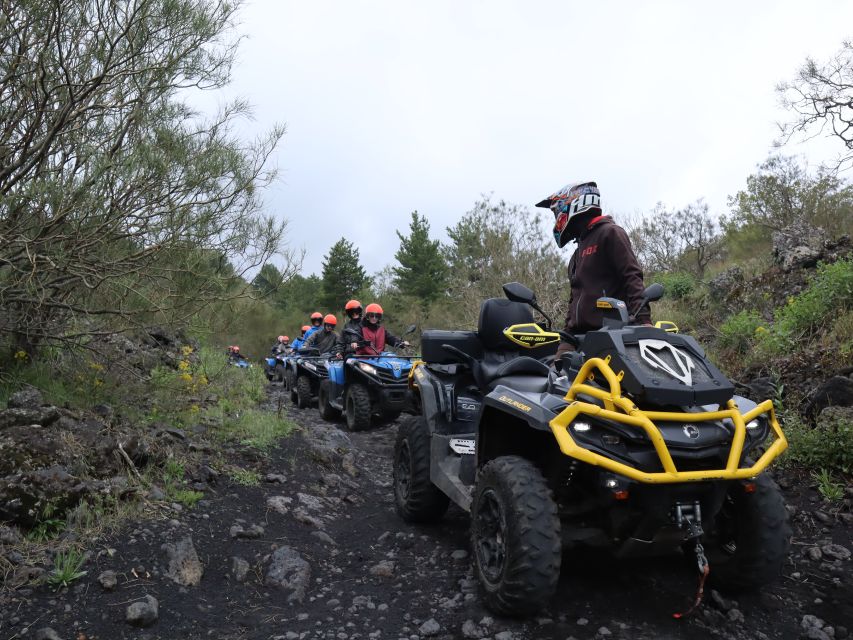 From Etna South: Ride a Quad Bike on the Volcano - First hour: forests, lava rock, and Etna’s rough edges
