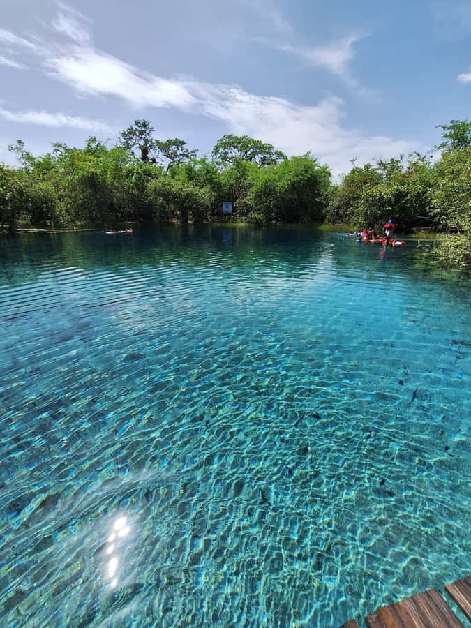 From Flores: Blue Crater Adventure All Inclusive - The Blue Cave Adds a Second Swim