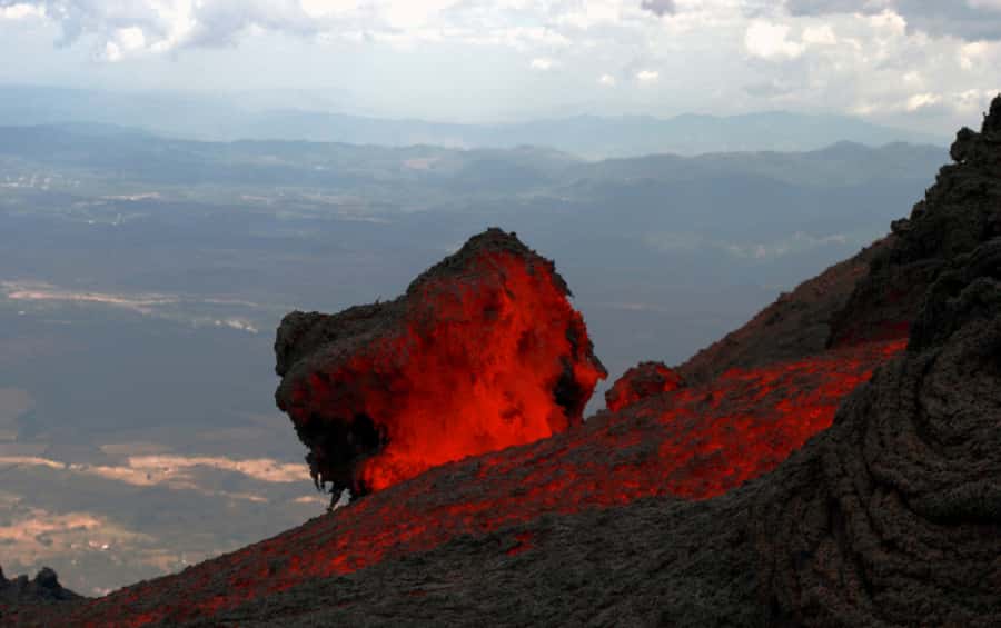 From Guatemala City or Antigua: Pacaya Volcano Day Tour - Starting the walk through forest and volcanic sand