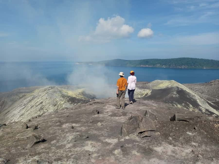 From Jakarta: Krakatoa Volcano Day Trip with Snorkeling - The 90-minute boat ride to Anak Krakatau