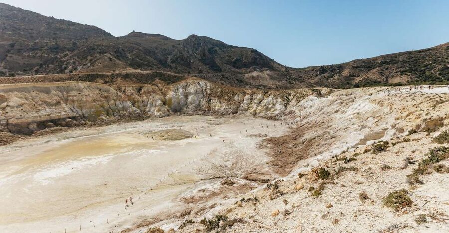 From Kos: Nisyros Island Volcano and Panagia Spiliani - Mandraki: lunch, lanes, and island life