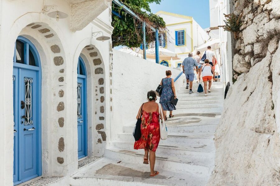 From Kos: Nisyros Island Volcano and Panagia Spiliani - The morning pickup and Kardamena ferry