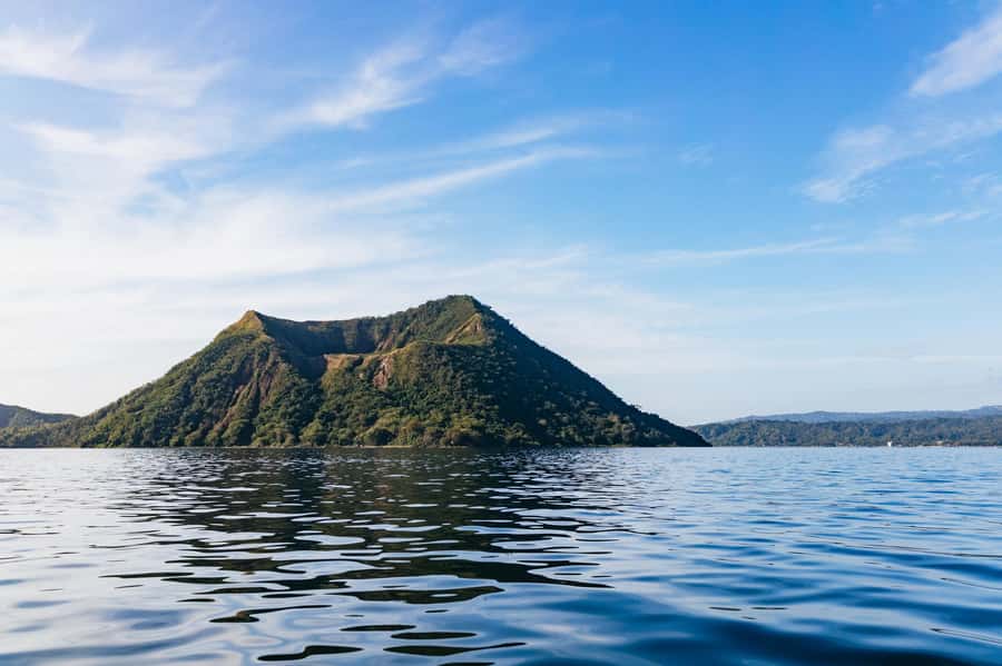 From Manila: Taal Volcano and Lake Boat Sightseeing Tour - The motorized boat ride around Volcano Island