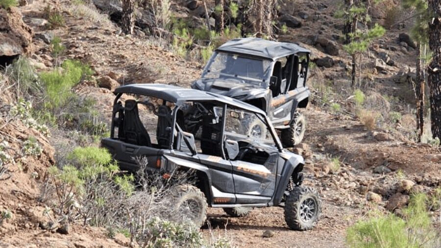 From Maspalomas: Volcanic Landscapes 4-Seater Buggy Tour - The route: roads, rocks, sand, and open views