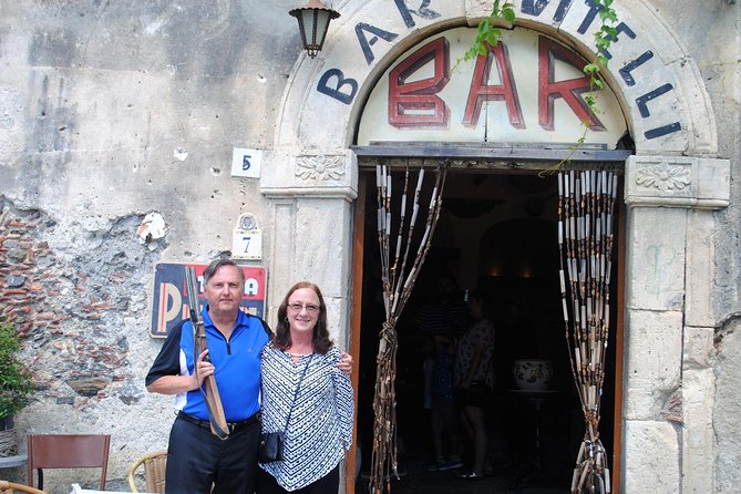 From Messina Cruise Terminal: Etna -Taormina-Godfather with food - Savoca and the Sicilian film trail