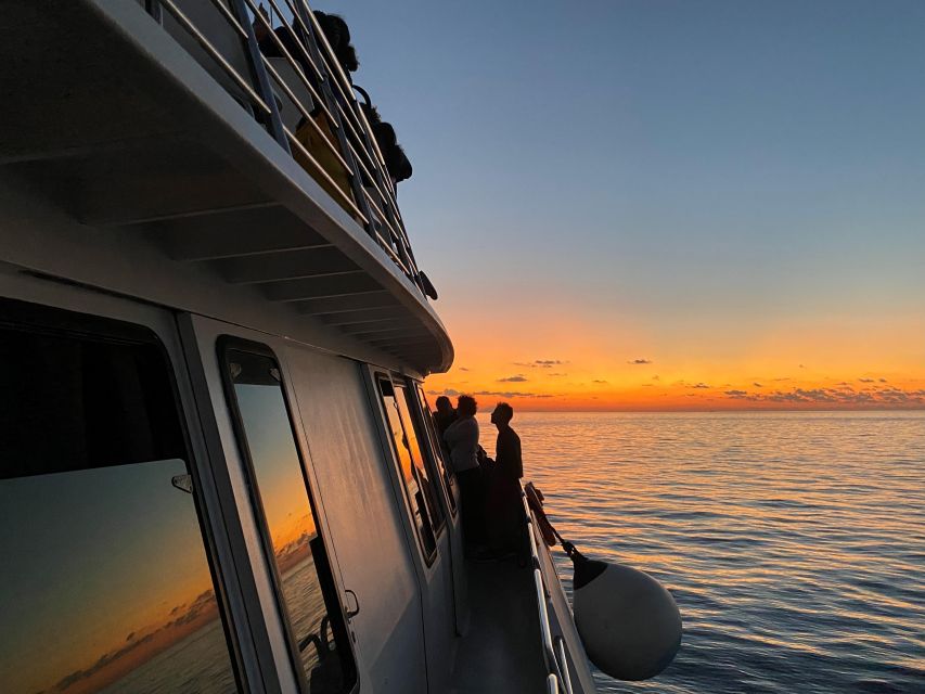From Milazzo: Panarea and Stromboli sunset cruise - Sunset at the Sciara del Fuoco