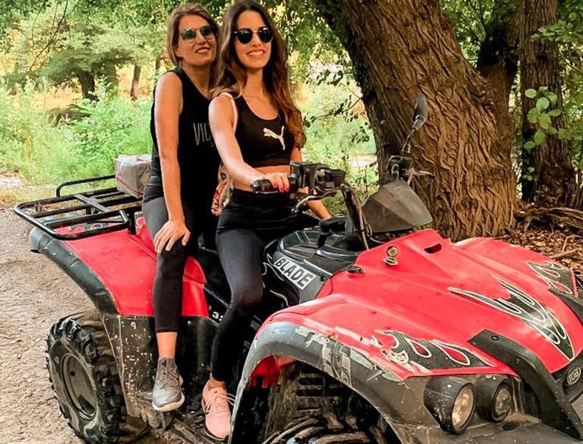 From Motta Camastra: Mount Etna & Alcantara Gorges Quad Tour - Stopping at 1,500 meters for a drink