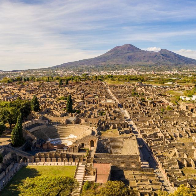 From Naples: Guided Pompei & Mount Vesuvius with Pizza Lunch - Pompeii in two hours: streets frozen by Vesuvius