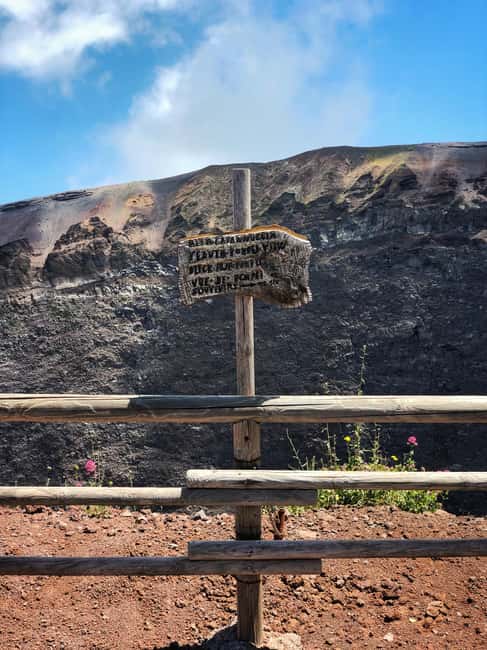 From Naples: Mount Vesuvius Half-Day Tour with Lunch - Reaching the crater rim