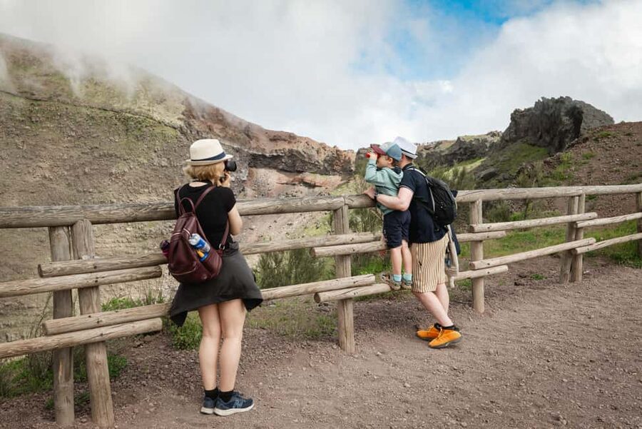 From Naples or Pompeii: Vesuvius Transfer and Entry Ticket - The road up and the mountain transfer
