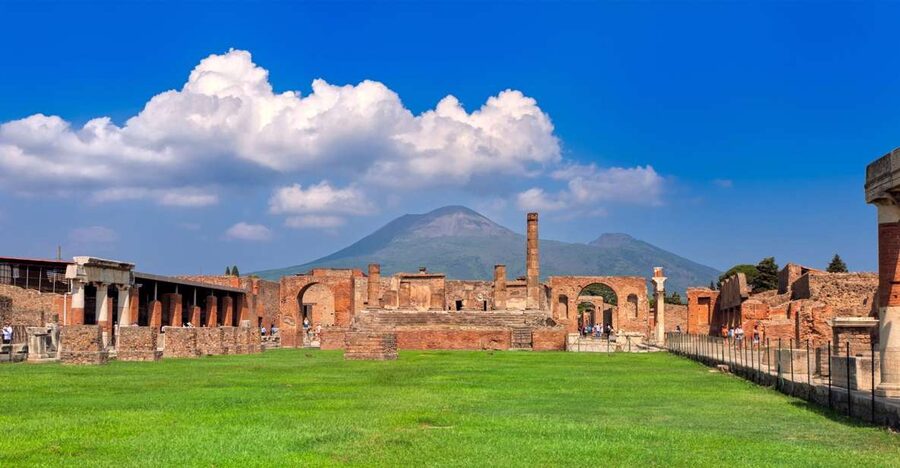From Naples: Pompeii, Herculaneum, & Vesuvius Full-Day Tour - Meeting in Naples and getting on the minibus