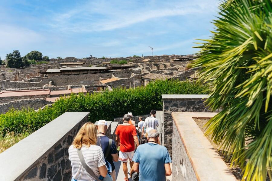 From Naples: Pompeii Ruins & Mount Vesuvius Day Tour - How much Pompeii can you see?