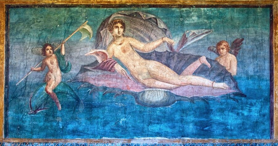 From Naples Port:Pompeii+Vesuvius tour - The drive from Vesuvius to Pompeii