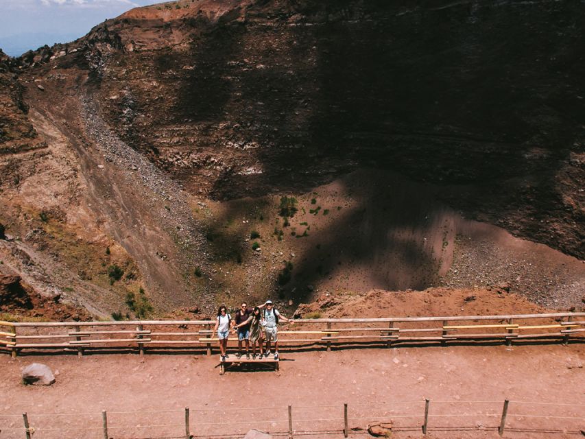 From Pompeii: Bus Transfer to Vesuvius with Park Entry Fee - At the crater: impressive, but watch the clock