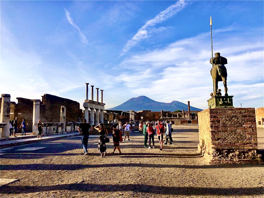 From Positano: Pompeii and Vesuvius Guided Tour - Food, breaks, and what to carry