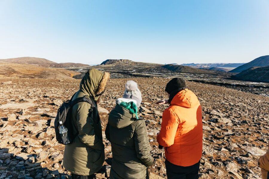 From Reykjavík: Volcanoes and Blue Lagoon Day Trip - What the volcanic route can really look like