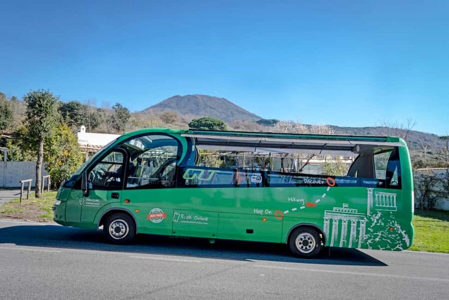 From Rome Day trip: Pompeii and Vesuvius at your leisure - From Pompeii to Ercolano and up Vesuvius