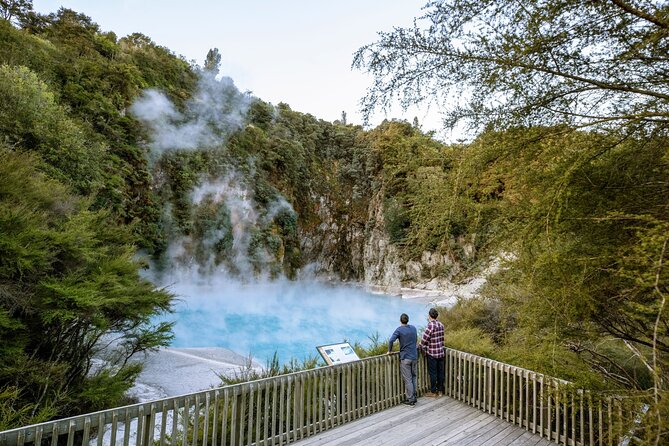 From Rotorua WAIMANGU VOLCANIC VALLEY Half Day Tour - The morning pickup from Rotorua