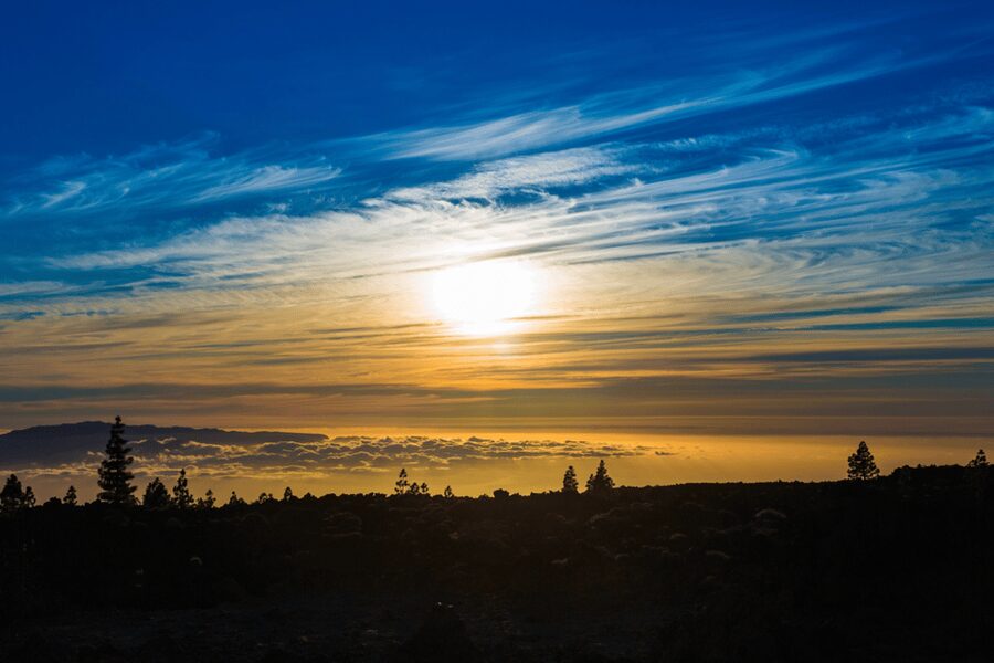 From Santiago del Teide: Sunset Quad Trip to Mount Teide - The high viewpoint at 2,000 metres