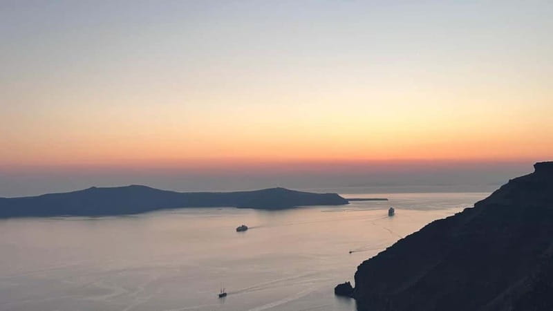From Santorini: Volcano Cruise With Oia Sunset - Cruising through the Caldera