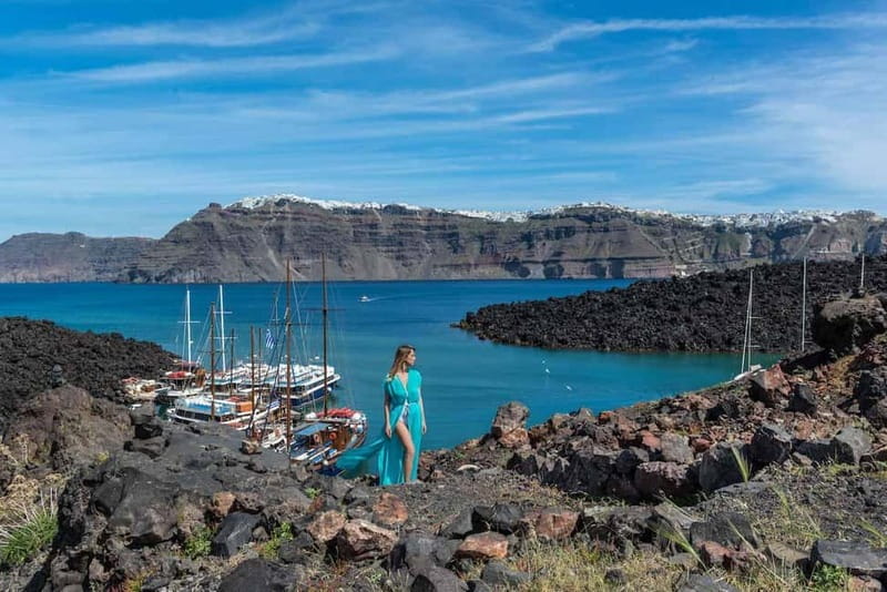From Santorini: Volcano Cruise With Oia Sunset - Oia and the sunset finale